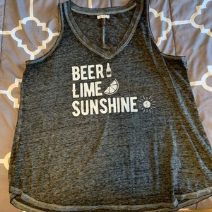 Graphic tank top